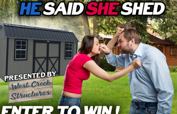 He Said She Shed Sweepstakes is back for 2022!